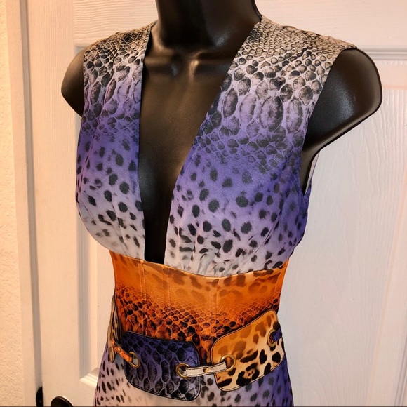 Multi-colored Marciano Gown(NWOT) - Picture 7 of 16